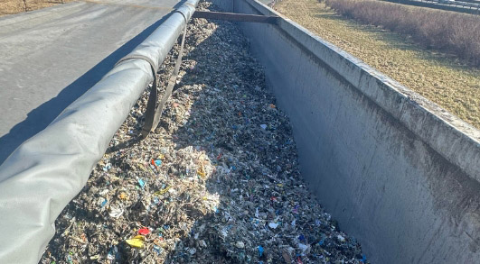 KAS zatrzymała nielegalny transport 24 ton odpadów do Strzegomia [FOTO] 